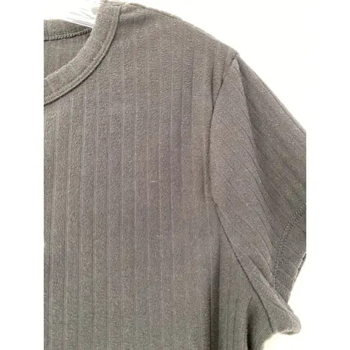 Rue 21 Y2K Butterfly Flame Novelty Graphic Fitted Ribbed Short Sleeve Top Sz XL Fairy