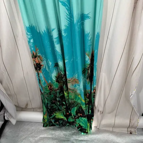 One World Women’s XL Flowy Stretchy Maxi Dress Patterned Y2K 2000s