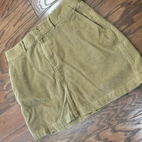 Ralph Lauren Tan Corduroy Skirt