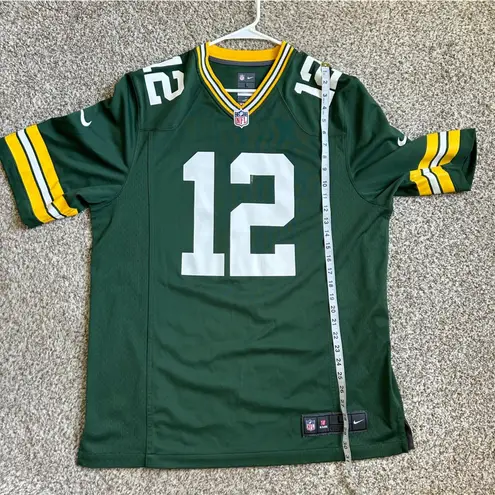 NFL  Nike Aaron Rodgers Green Bay Packers Jersey Football Fall Large Sporty