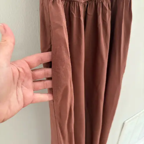 Japna  Mauve Smocked Jumpsuit - Image 5