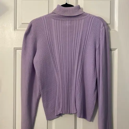 Rafaella Ladies Lavender turtleneck XL