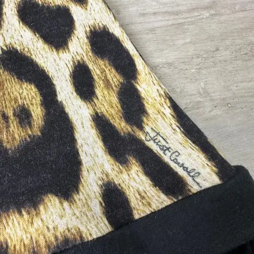 Just Cavalli Leopard Cheetah Animal Print Dress