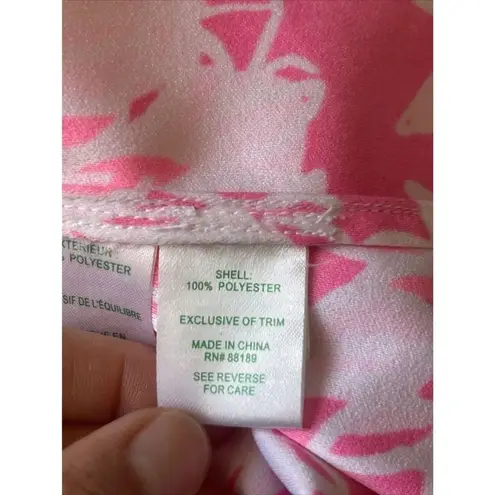 Lilly Pulitzer  Womens Dress Sz 4 Floral Brunch  Outfit Tropical Vacation Garden