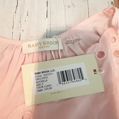 Ramy Brook Rochelle Scalloped Eyelet Candy Pink
Top Medium Casual Office Wear