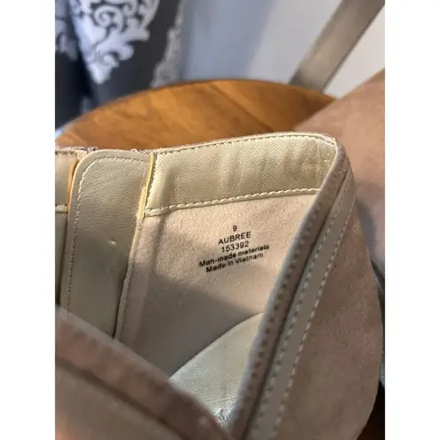 X-Appeal Aubree Taupe Ankle Boots Womens Size 10 Tan Booties