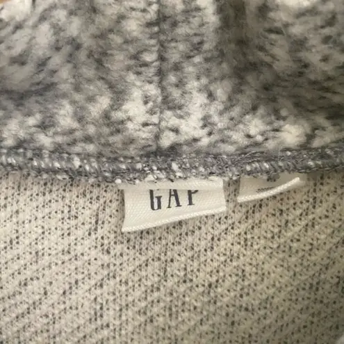 Gap  ls Ragln Mockn Med Heather Grey sz M