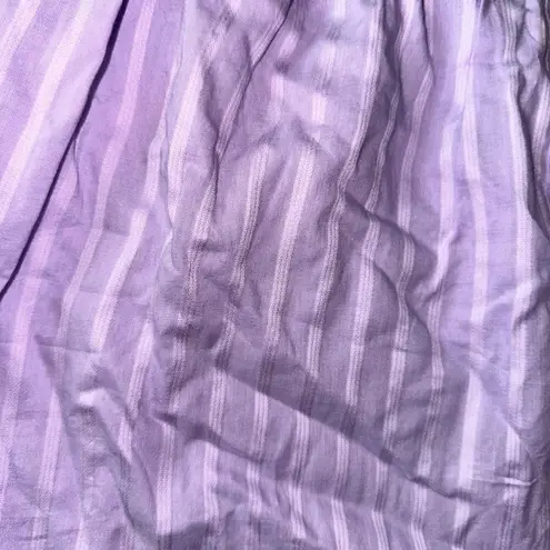 Vita Grace lilac sky M Isla cotton beach striped shorts Purple Size M