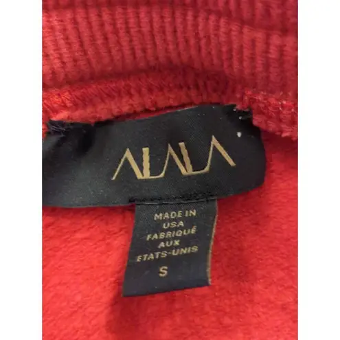 Alala Red Pull on Sweatpants Athleisure Sports Gym Workout Running Womens Size S - Image 7