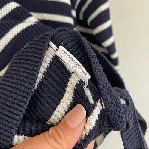 Ralph Lauren Polo  Roll Neck Striped Pima Cotton Relaxed Nautical Sweater Size L - Image 8