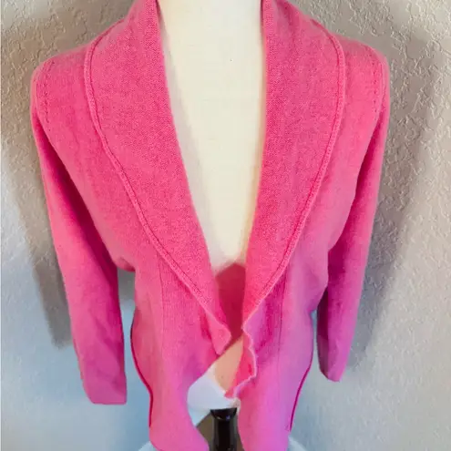 Banana Republic  Cashmere Cardigan Sweater, Pink, Size Medium, Luxury Tops
