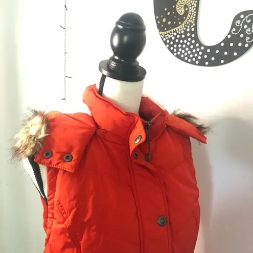 Green Tea Hooded Puffer Vest