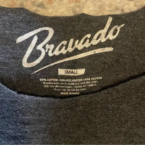 Rolling Stones 1981 Tour Tank Top Small Bravado Distressed Rock Graphic Tee Black