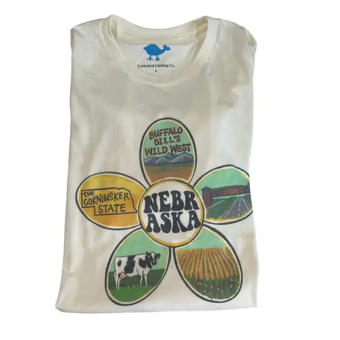 Nebraska State Long Sleeve T