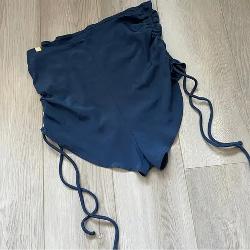 Summersalt The Maternity Ribbed Bikini Top (Size 8) and Bottoms (Size 12) Blue