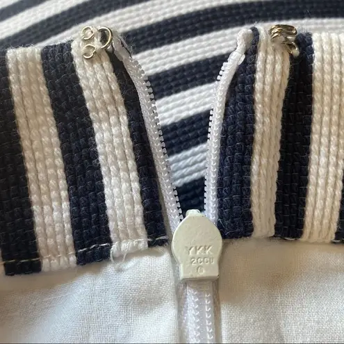 WHIT Textured Asymmetrical Striped Skirt Size 4 White