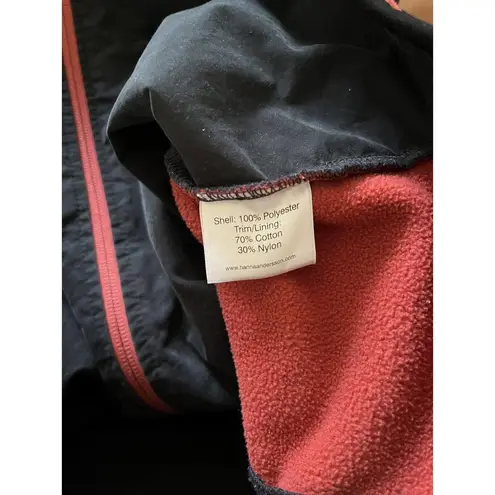 Hanna Andersson Dark Orange Fleece Full Zip Womens Vest Size Medium