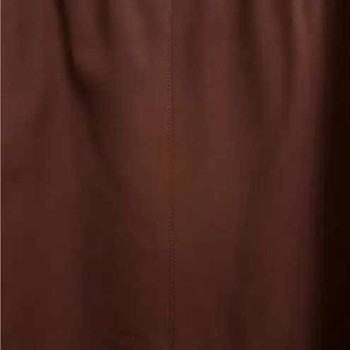 Vintage Escada Size 40/4 Virgin Wool Pencil Skirt FLAW Red