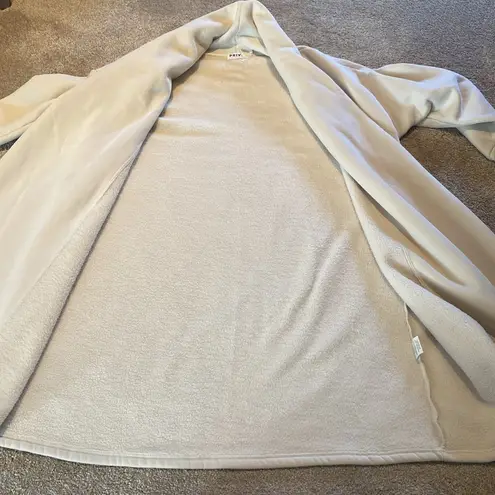 Priv Coco Coatigan Cozycore Open Front Cardigan Ecru Cream Sz Medium