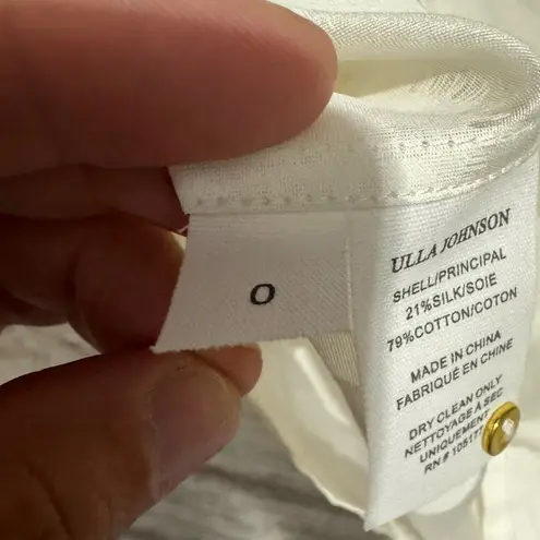 Ulla Johnson EUC Caprice Top Size 0