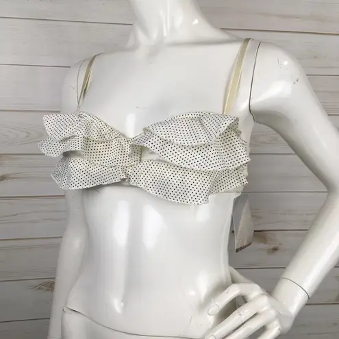 Urban Outfitters UO Pins & Needles Ruffle Polka Dot Bra