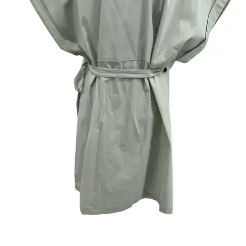 Coolibar Sunny Isles Wrap Dress Misty Aqua Blue Green Size XXL