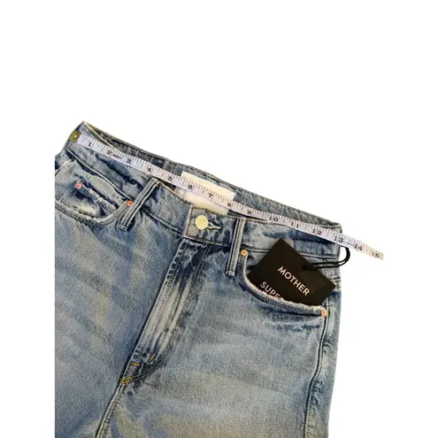 MOTHER Superior The Dazzler Ankle Jeans in Lost It Size 24 Distressed Denim NWT Blue