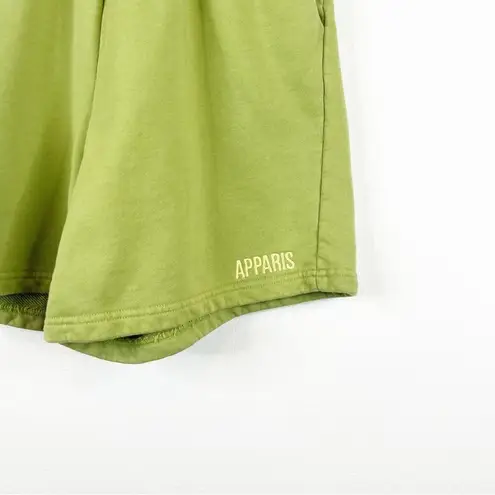 Apparis Julianna Pull On Sweat Shorts S Green
