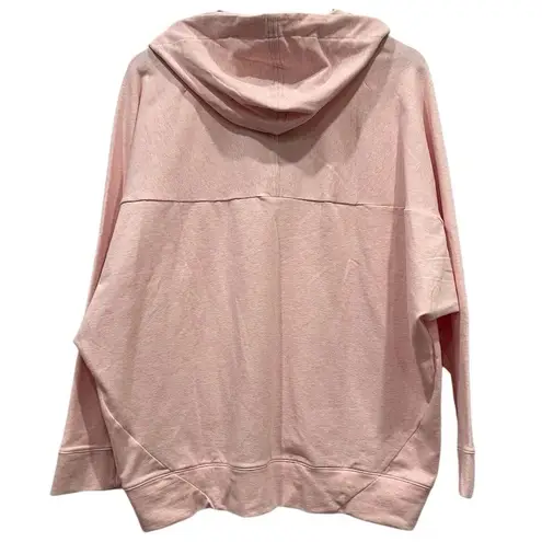 ASICS  Women's Terry Pullover Hoodie Light Pink Size L