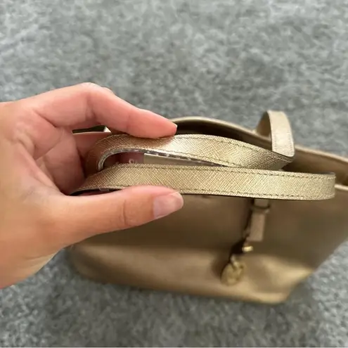 Michael Kors gold  tote bag