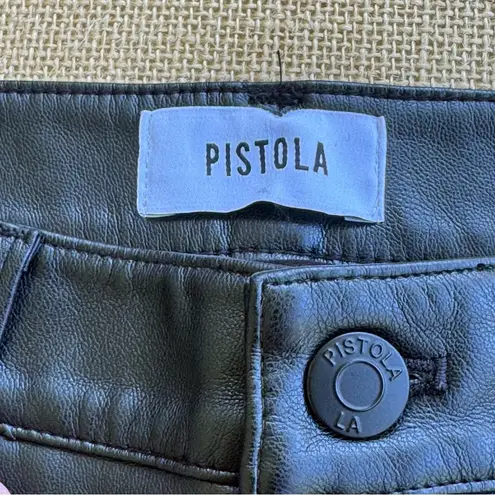 Pistola  Faux Leather Black Women’s Jeans Size 26