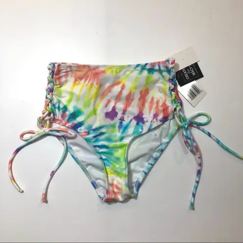 California Waves High-Waist Bikini Swim Bottom