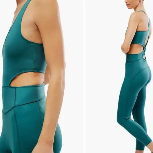 FREE PEOPLE MOVEMENT FP Movement Back It Up Jumpsuit In Green Size Small