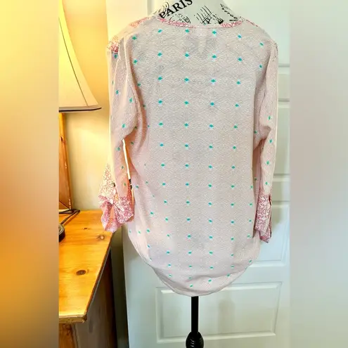 MADELYNN Boho Floral Print Front Wrap V