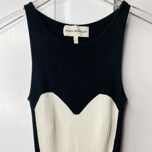 Mara Hoffman Aleks Ribbed-Knit Cotton Maxi Dress Size XS