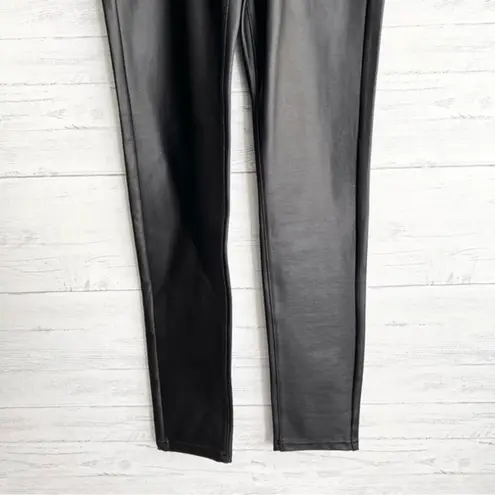 Liverpool Jeans Company Faux Leather Sienna Pull On Leggings Size 2