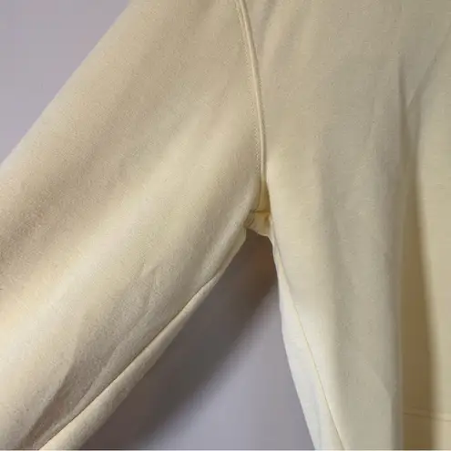 Magaschoni quarter zip pullover yellow top modal blend small