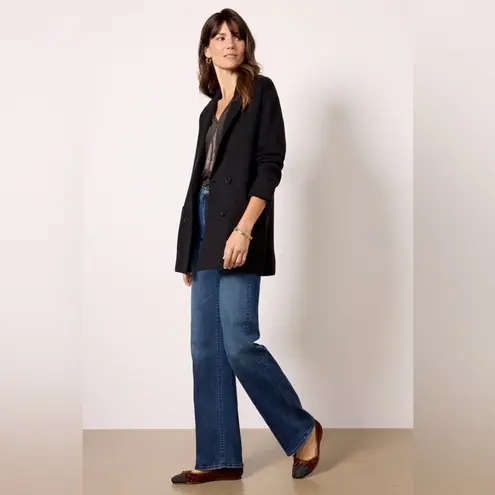 Evereve Ivy Sweater Blazer in Black