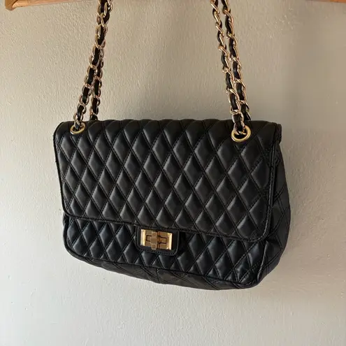 ALDO  Quilted Turn Lock Chain Crossbody Purse - Image 5