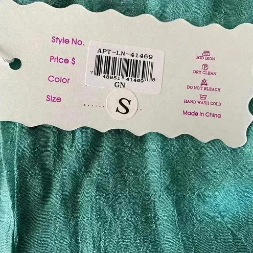 🆕Pretty Angel Linen Blend Aqua Lace