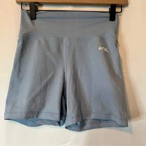 AYBL Women's Athletic Shorts in Light Blue