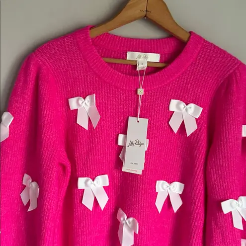 Lilly Pulitzer NEW  Zarie Bow Sweater Small