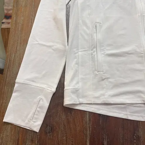 Athleta NWT Women's  White Pacifica Illume UPF Relaxed Hoodie Medium