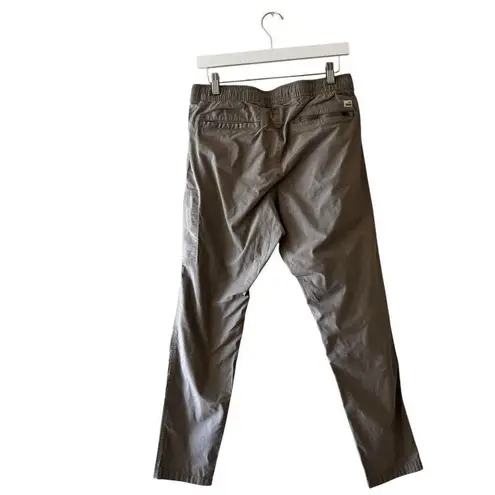 Vuori The Rise And Shine Organic Cotton Athletic Casual Gray Jogger Active Pants