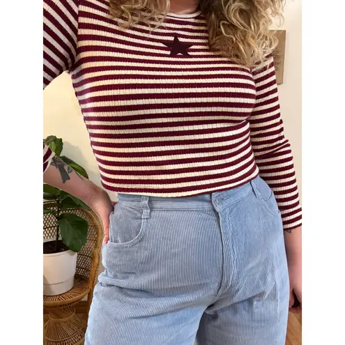 Christopher & Banks NOS Y2K Blue Corduroy Pants size 14