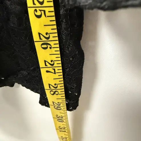 Lace Top Small Black See Through Dress Cover Up Lingerie Witchy Goth Sexy Dark