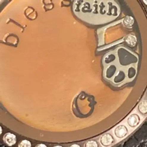 Origami Owl “Blessed Faith” Locket Necklace Charm