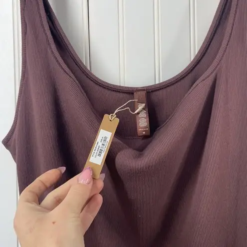 SKIMS NWT Women's Brown Comfort One Piece Garnet Bodysuit Shapewear Size 4X