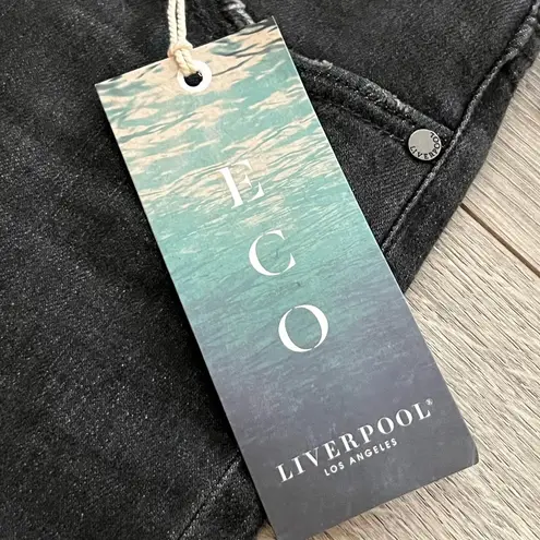 Liverpool NWT Kennedy Crop Straight Jeans in Costa Mesa Grey Wash | 2/26