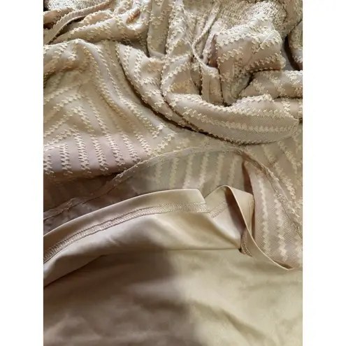 Daniel Rainn Dress Women Size Medium Peasant Cottagecore Hippie Lined Polyester